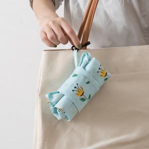 Bolsa de compras plegable portátil, bolsa de mano impermeable de gran capacidad para compras, bolsa reutilizable ecológica, estilo vertical - Product Image 4