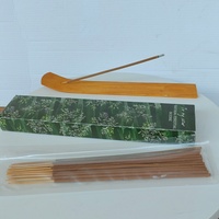 Varillas de Incienso Aromáticas para Interiores DSMR - Aroma Esencial, Fragancia Saludable, Madera Natural y Especias, Varillas Redondas de 23 cm, Uso en Todas las Estaciones