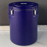 Ensemble de seaux à glace pour fêtes, refroidisseurs portables, supports pour bouteilles de bière, bacs à boissons ronds pour le voyage et le camping