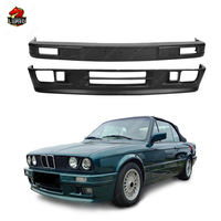 Kit de Carrocería E30 M Sport para BMW Serie 3 E30 1982-1994 2/4 Puertas, Plástico PP Negro Pulido, Juego Completo de Parachoques y Otras Piezas de Carrocería
