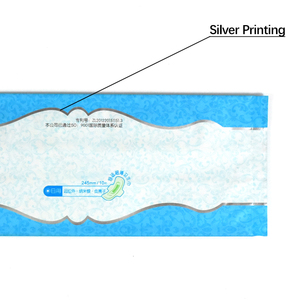 Tùy chỉnh in đầy màu sắc tái sử dụng nhãn hiệu riêng an toàn bền vệ sinh khăn ăn sản phẩm Nữ sử dụng bốn bên niêm phong túi Mylar - Product Image 4