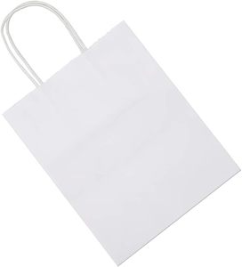 Sac en papier kraft brun écologique de qualité supérieure, imprimé sur mesure, emballage à emporter pour restaurant, restauration rapide, supermarché, pour la promotion - Product Image 1