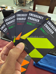 Batterie Li-Polymère à Charge Rapide d'Urgence à Usage Unique Papier Jetable 3000mAh Haute Capacité Ultra Fine Mini Chargeur Portable de Type <span class=keywords><strong>Carte</strong></span> - Product Image 1