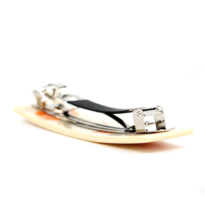 Yincanyuan — pinces à cheveux en forme de cœur en acétate, accessoire de coiffure pour femmes, barrettes bleu et <span class=keywords><strong>rouge</strong></span> pour filles, pinces à cheveux sur mesure, mode coréenne - Product Image 4