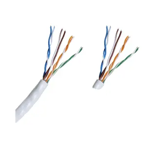 305 m/Box UTP Cat5e LAN 4 пары Коммуникационный медный сетевой кабель