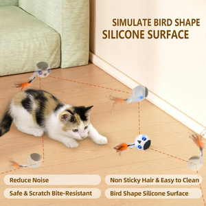 2025 New Pet Mèo Đồ Chơi <span class=keywords><strong>LED</strong></span> Mèo Bóng Đèn Flash Màu Sắc Tương Tác Đồ Chơi <span class=keywords><strong>LED</strong></span> Thông Minh Mèo Lăn Bóng - Product Image 5