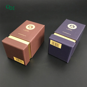 Custom Design Wholesale Luxurious Brown Incense Packaging Paper Gift Box With Sponge