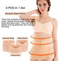 Ceinture de maintien et de remodelage corporel pour femme, bande élastique amincissante pour le ventre, toutes saisons, post-partum