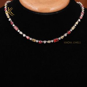 Chaîne de cou Hip Hop emblématique conçue avec des diamants Moissanite scintillants pour offrir une brillance accrocheuse et un style distinctif - Product Image 4