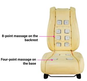 Phổ 12-điểm khí nén hệ thống massage xe Ghế sửa đổi chức năng massage thêm phần chỗ ngồi DIY xe Ghế nâng cấp - Product Image 3