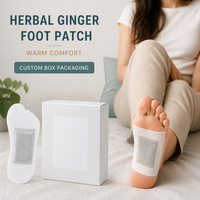Parche de Moxibustión para Pies con Vinagre de Bambú y Artemisia Natural, con Extractos de Plantas para el Cuidado de los Pies en Casa
