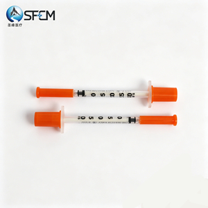 Medical Grade Disposable Insulin Syringe 0.3ml 0.5ml 1ml for Safe <strong>Diabetic</strong> <strong>Injection</strong> Use - Product Image 4