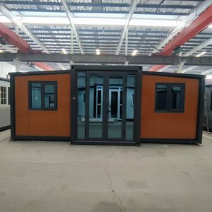 Casa contenedor expandible, oficina modular, casas prefabricadas de lujo, casa modular prefabricada plegable, casas contenedor prefabricadas - Product Image 1