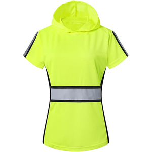 Chemise de travail de sécurité haute visibilité pour hommes YS, à manches longues, réfléchissante, conforme à la norme ANSI Classe 1, pour la construction industrielle et les mines - Product Image 2