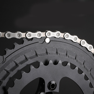 Pédalier de vélo intégré haute dureté 34T 50T avec manivelles de 170 mm pour la course sur route professionnelle - Product Image 4
