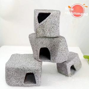 Forma <span class=keywords><strong>de</strong></span> <span class=keywords><strong>piedra</strong></span> acuario hueco desove <span class=keywords><strong>de</strong></span> peces, cría, escondite y juego refugio para decoración <span class=keywords><strong>de</strong></span> paisaje <span class=keywords><strong>de</strong></span> pecera - Product Image 3