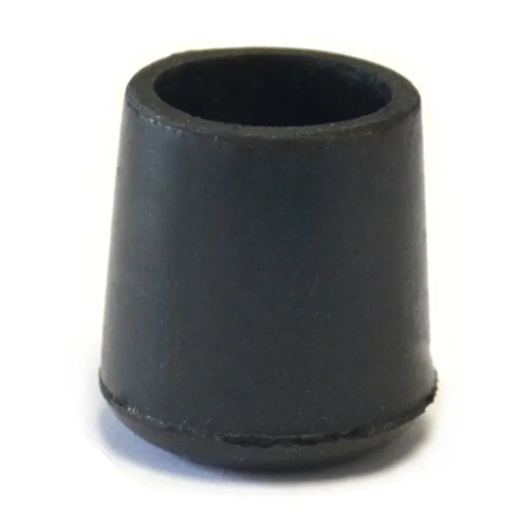 Runde innere 19mm schwarze Gummi tisch Fuß abdeckung Stuhl Bein kappen/Spitzen