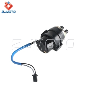 Pour <span class=keywords><strong>Honda</strong></span> NSS250 Jazz Reflex <span class=keywords><strong>Forza</strong></span> 250 2000-2007 12V moto pompe à carburant électrique remplacement métal plastique noir - Product Image 3