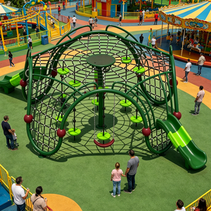 Structure d'escalade populaire pour enfants, équipement <span class=keywords><strong>de</strong></span> jeu stimulant pour parcs, jardins et cours d'école - Product Image 6