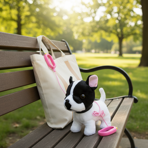 Realistic Electric Walking French Bulldog Plush Toy Smart Interactive Barking <strong>Puppy</strong> Stuffed Animal Electronic Dog Toy Kids Gift - Product Image 4
