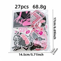 Patchs brodés en jean à coudre ou thermocollants, style Coquette rose, motifs Cœur gothique, Crâne, Étoile, pour appliques DIY et accessoires de vêtements pour filles