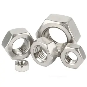 TOBO High Quality Nickel Alloy Steel Hex Nut UNS N06600 Inconel 600 Bolt And Nut M10