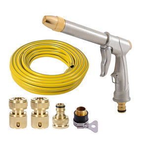 Metal Spray Gun Nozzle Variable Spray Patterns For Car Washing Watering Plants Floor Cleaning - Product Image 3