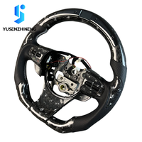 Volant de voiture en fibre de carbone forgé sur mesure avec LED pour Kia K5 GT Line Optima4 Forte 2022 2025 2026 Cerato Seltos Sportage