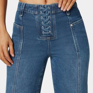 Nouveau Jean Droit Taille Haute Slim Décontracté pour Femme 2025 – Polyvalent et Personnalisable - Product Image 3