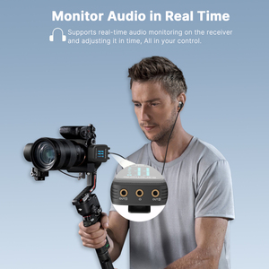 Saramonic blink500 ProX B8 bốn kênh ve áo mic không dây Lavalier <span class=keywords><strong>Microphone</strong></span> với on-board ghi âm cho điện thoại thông minh - Product Image 4