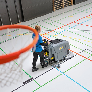Fregadora Secadora a Batería BD 50/55 C Classic Bp Karcher, Máquina <span class=keywords><strong>Profesional</strong></span> <span class=keywords><strong>de</strong></span> <span class=keywords><strong>Limpieza</strong></span> <span class=keywords><strong>de</strong></span> Pisos para Hoteles y Restaurantes - Product Image 5