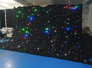 الحدث على الهواء مباشرة تأثير ضوء المرحلة خلفية خلفية ستارة نجوم ليد حفل زفاف المرحلة أدى ضوء المرحلة ستارة نجوم ليد - Product Image 5