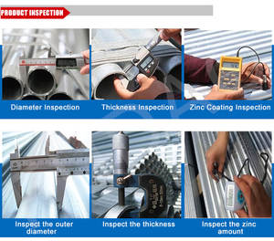 Tubería <span class=keywords><strong>de</strong></span> Acero Galvanizado <span class=keywords><strong>de</strong></span> Alta Resistencia Q235, 20-60 mm <span class=keywords><strong>de</strong></span> Diámetro Exterior, 3-9 mm <span class=keywords><strong>de</strong></span> Espesor, Resistente al Desgaste para Soporte <span class=keywords><strong>de</strong></span> Maquinaria - Product Image 2