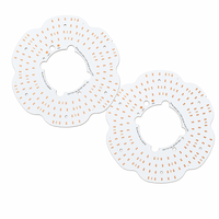 PCB LED Aluminium OEM Kustom MCPCB, PCB LED Bentuk Bunga Bundar untuk Lampu High Bay UFO Penerangan LED Industri