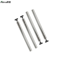 Amortisseur de porte d'armoire de cuisine en acier inoxydable OEM/ODM - Charnière de fermeture douce et silencieuse pour accessoires de montage de meubles et quincaillerie