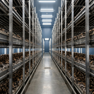 Étagères de culture de champignons en aluminium personnalisables à plusieurs niveaux pour équipement de culture commercial - Product Image 3