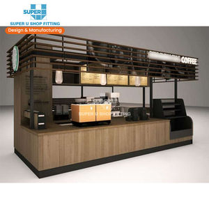 Kiosque à café à vendre, décorations pour café-bar, stand à café personnalisé, kiosque à café glacé pour centre commercial, CFS-S003, CFS-S - Product Image 6