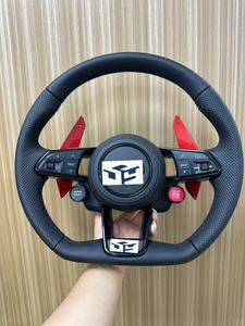 Volante de Fibra de Carbono Compatible con Audi TT R8 TTS TTRS S3 8P MK2 MK3 B8 A3 A4 A5 A6 S1 <span class=keywords><strong>S2</strong></span> S5 RS3 RS4 RS5 RS6 RS7 C6 2008-2012 - Product Image 5