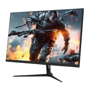 Freesync HDR 27 inci 4k Monitor game Led, Monitor komputer game layar melengkung 144hz