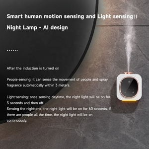 Xách tay ai thông minh mini khuếch tán hương thơm đêm đèn USB powered không dùng nước máy tính để bàn tường treo tinh dầu mùi hương máy khách sạn - Product Image 4