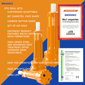 مصنعي ثقب السفع Sinodrills Bit <span class=keywords><strong>QL60</strong></span> <span class=keywords><strong>DTH</strong></span> Bits للتعدين - Product Image 4