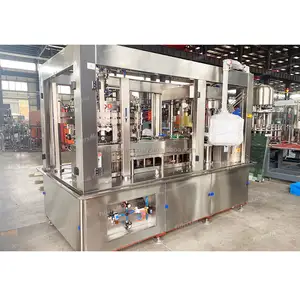 Canned Leomon Tea Drinks Filling Machine Aluminium Can Pet Cans Beverage Production Line