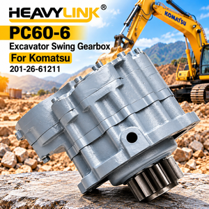 Caja de Cambios de Giro para Excavadora PC60-6, Unidad de Dirección para Komatsu 201-26-61211, Pieza de Maquinaria de Construcción - Product Image 4