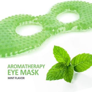 Patch oculaire rafraîchissant en gel de perle, enveloppement en tissu souple pour les poches et les cernes, soin à domicile, stock suffisant - Product Image 1