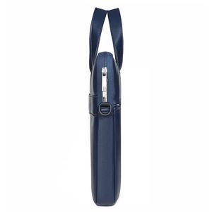 Sac à Bandoulière pour Ordinateur Portable en <span class=keywords><strong>Cuir</strong></span> PU de Haute Qualité, Sacoche d'Ordinateur Étanche, <span class=keywords><strong>Porte</strong></span>-<span class=keywords><strong>Documents</strong></span> Portable pour Hommes et Femmes - Product Image 4
