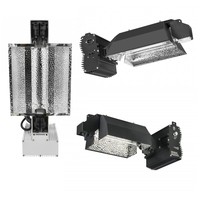 Longood fabricante mejor calidad ETL 95% reflectante ALANOD 1000 w de hps ocultó 1000 vatios crecen la Luz Accesorios con 0-10 rj puerto