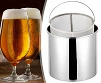 Panier filtrant en acier inoxydable à tissage uni, 300-400 microns, pour soudage, découpe et pliage, idéal pour la filtration de la bière artisanale