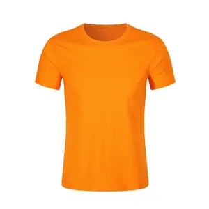 Vendita calda della fabbrica t-shirt da uomo nuovo stile personalizzato o-collo in poliestere leggero traspirante e Anti-Pilling per gli uomini
