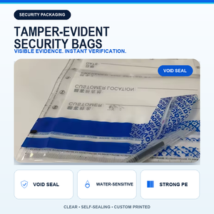 Bolsa <span class=keywords><strong>de</strong></span> Seguridad para Envíos con Logotipo Personalizado, <span class=keywords><strong>de</strong></span> Poliéster, a Prueba <span class=keywords><strong>de</strong></span> Manipulació<span class=keywords><strong>n</strong></span>, con Embalaje <span class=keywords><strong>de</strong></span> Cartó<span class=keywords><strong>n</strong></span> para Efectivo y Dinero - Product Image 2