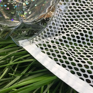 Interesting Life Transparent Sequined Inflatable <b>Hammock</b> 130x70cm Floating Lounger For Adults Pool Use - Product Image 2